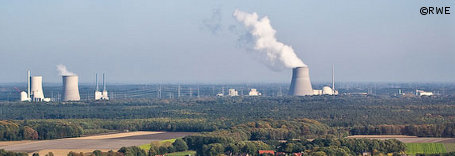 RWE will keine neuen Atomkraftwerke mehr bauen. Im Bild: Atomkraftwerk Emsland