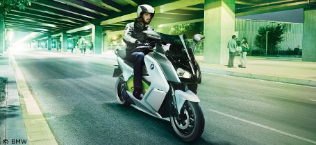 Neuer Elektro-Scooter BMW C evolution verfügbar