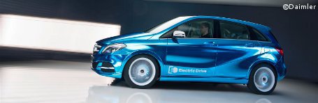 Mercedes-Benz zeigt elektrische B-Klasse in Paris