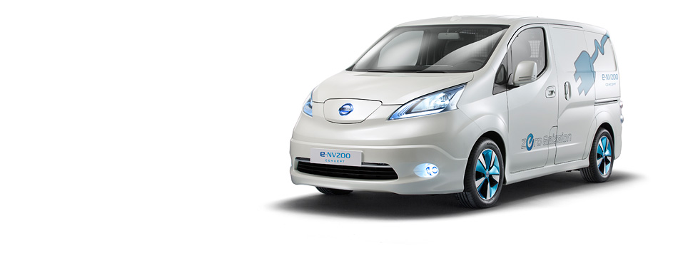 Elektrotransporter Nissan e-NV200 feiert Weltpremiere in Genf