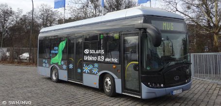 Stadtwerke München testen weiteren Elektrobus 