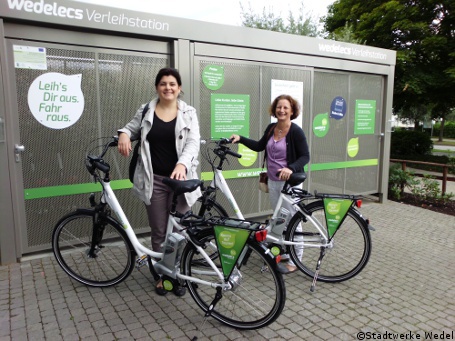 Erste vollautomatische Verleihstation für E-Bikes eröffnet 