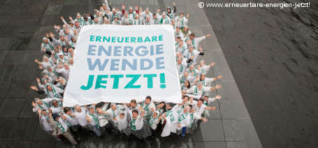 Bundesweiter Aktionstag: Erneuerbaren-Branche appelliert an Politik 