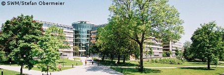 Stadtwerke München stoppen Erneuerbare-Energien-Projekte. Im Bild: SWM-Zentrale in München