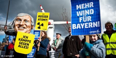 Bayern: Bürgerprotest gegen Seehofers Energiepolitik
