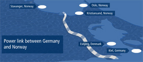 Unterseekabel zwischen Deutschland und Norwegen: Rahmenvereinbarung getroffen 
