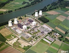 RWE will keine Atomkraftwerke mehr bauen. Im Bild: Atomkraftwerk Biblis