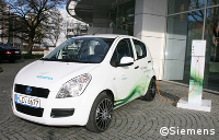 Siemens testet Car-Sharing mit Elektroautos in Berlin