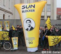 Solarbranche protestiert gegen „Solar-Ausstiegsgesetz“