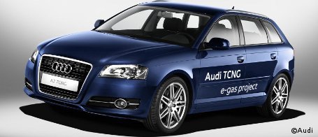 Audi A3 g-tron kann ab sofort bestellt werden