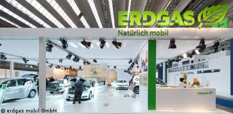 IAA 2013: erdgas mobil präsentiert neue Erdgas-Autos