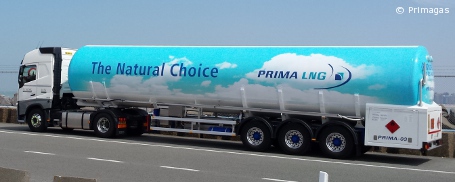 LNG: Primagas versorgt ersten deutschen Kunden