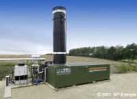 Biogas-Aufbereitungsanlage zur Herstellung von Biomethan
