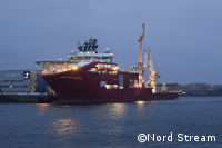 Nord Stream-Verlegeschiff