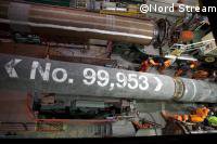 Nord Stream: Letztes Rohr des zweiten Pipeline-Stranges verlegt
