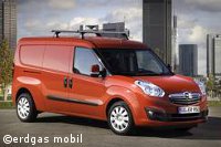 Neu: Opel Combo Cargo als Erdgas-Version
